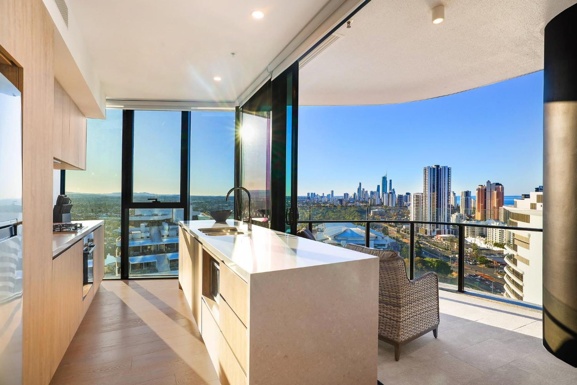 Luxury S Casino Residences Broadbeach - Holiday Paradise 黄金海岸 客房 照片