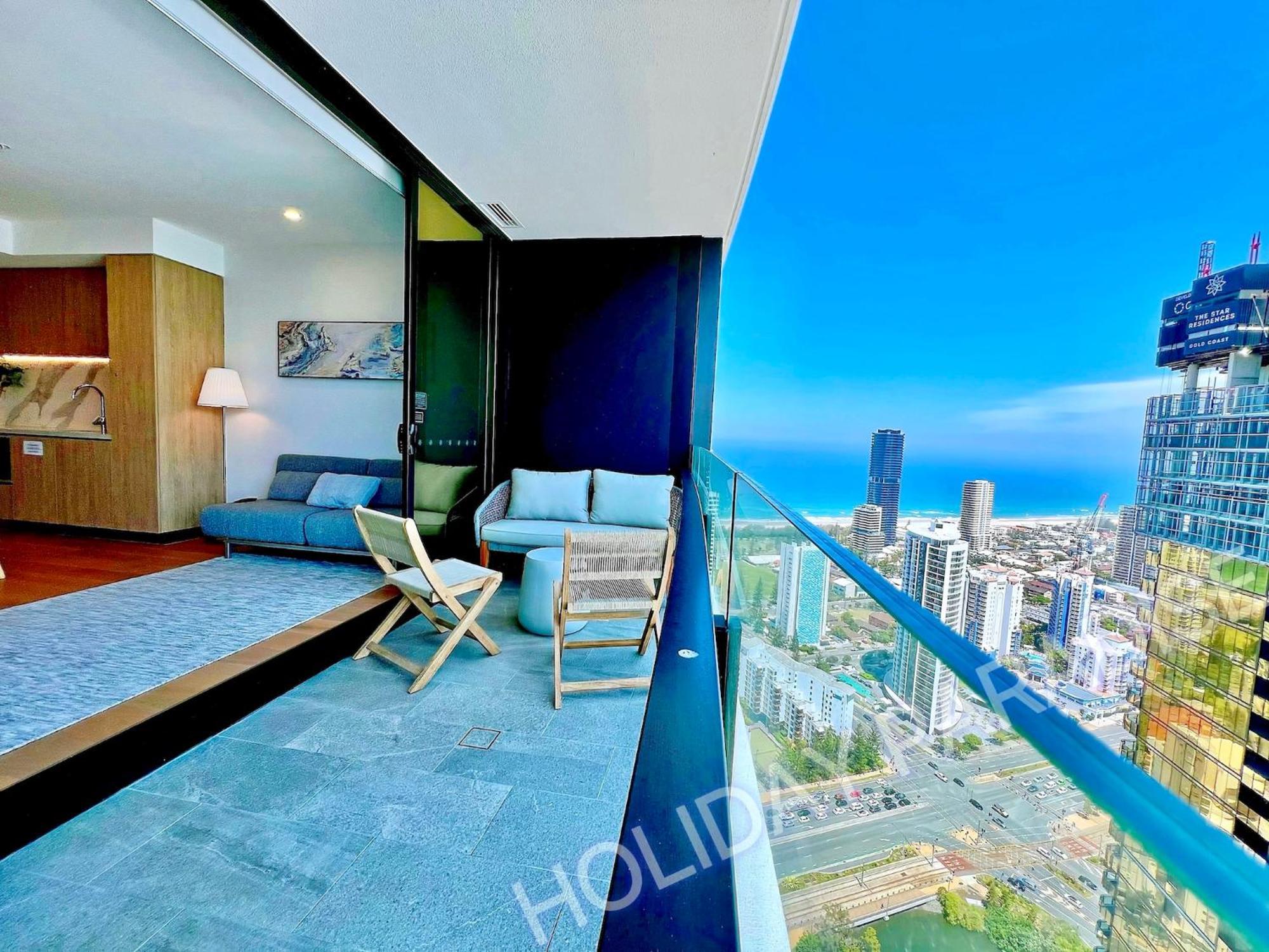 Luxury S Casino Residences Broadbeach - Holiday Paradise 黄金海岸 客房 照片