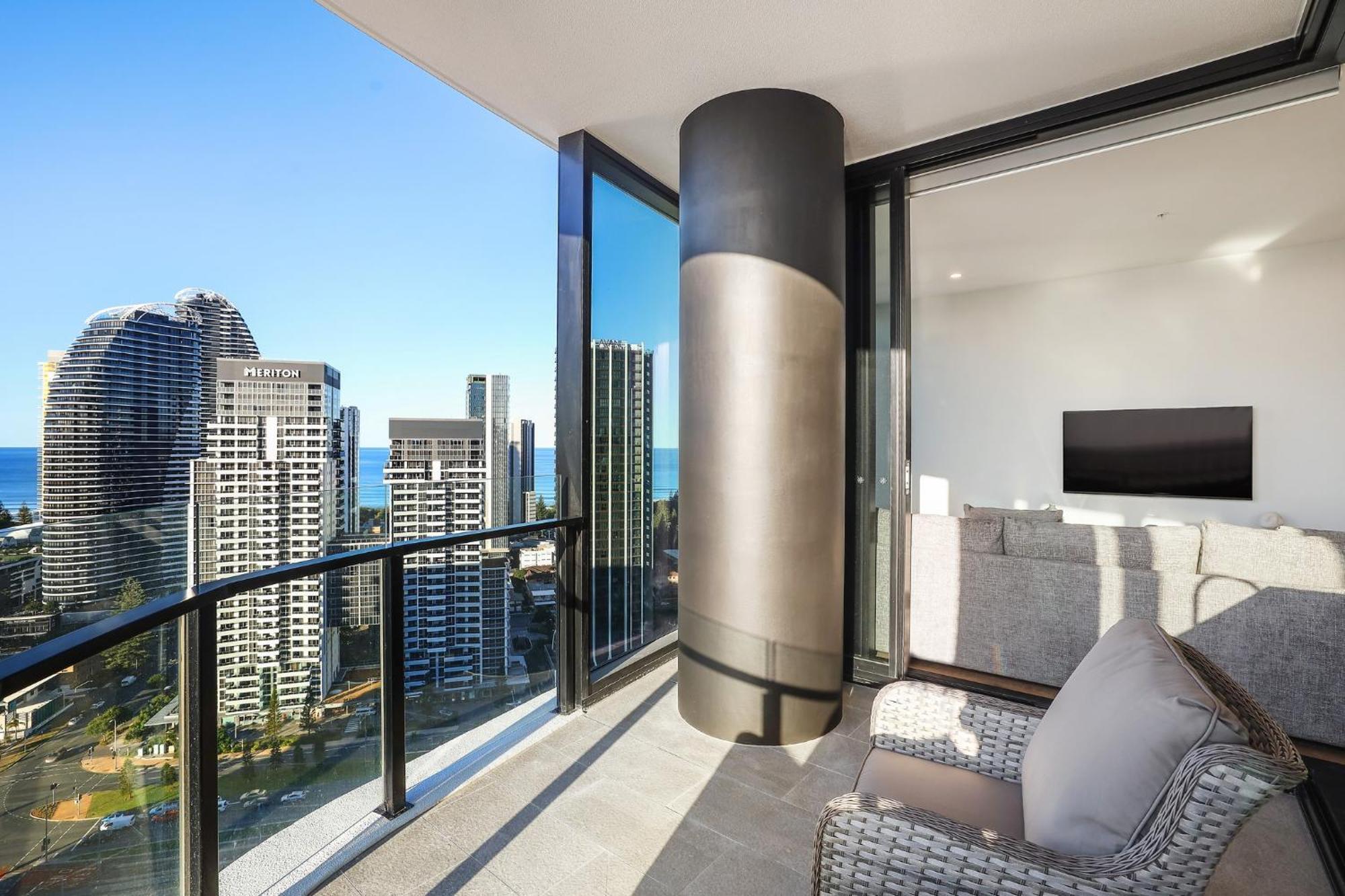 Luxury S Casino Residences Broadbeach - Holiday Paradise 黄金海岸 客房 照片